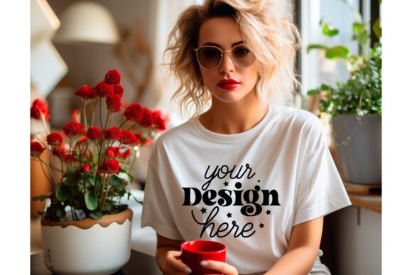Bella Canvas Valentines Day Mockup 16 for Product Mockups and Graphics