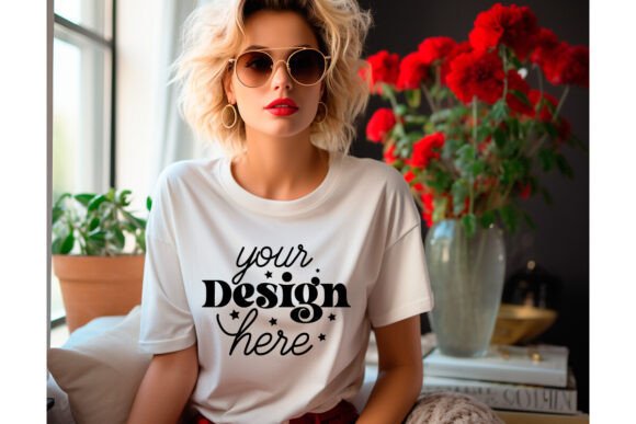 Bella Canvas Valentines Day Mockup 25 for Product Mockups and Graphics