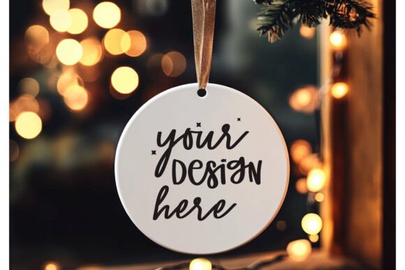 Christmas Ornaments Mockup 8 for Product Mockups and Graphics