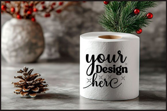 Christmas Toilet Roll Mockup 100 Review