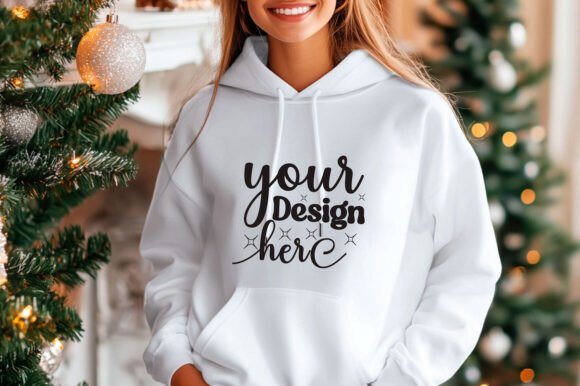 Gildan 18500 Hoodie Mockup 25 for Product Mockups and Graphics