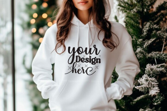 Gildan 18500 Hoodie Mockup 27 for Product Mockups and Graphics