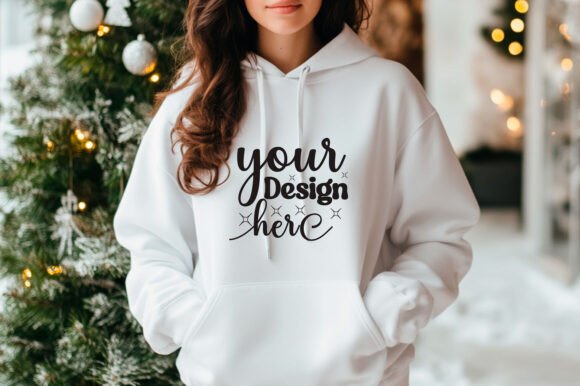 Gildan 18500 Hoodie Mockup 32 for Product Mockups and Graphics