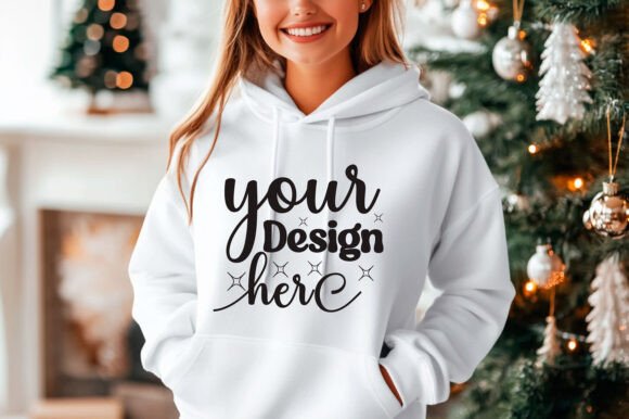 Gildan 18500 Hoodie Mockup 38 for Product Mockups and Graphics