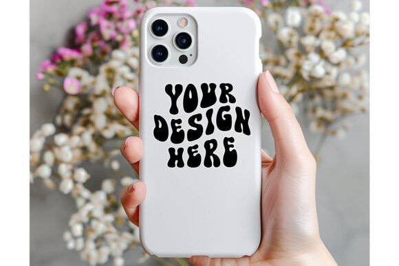 iPhone 16 Phone Case Mockup 23 for Handmade Creations