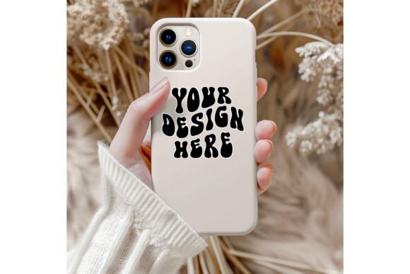 iPhone 16 Phone Case Mockup 4 for Crafting and Product Mockups